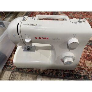 Singer Model 2259 Tradition Sewing Machine With Foot Pedal & Adjustable Length